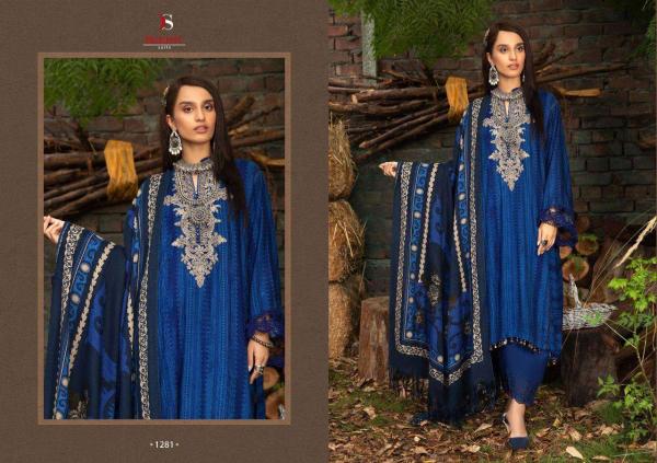 Deepsy Maria B Vintage Collection 21 Designer Festive Wear Cotton Embroidery Pakistani Salwar 